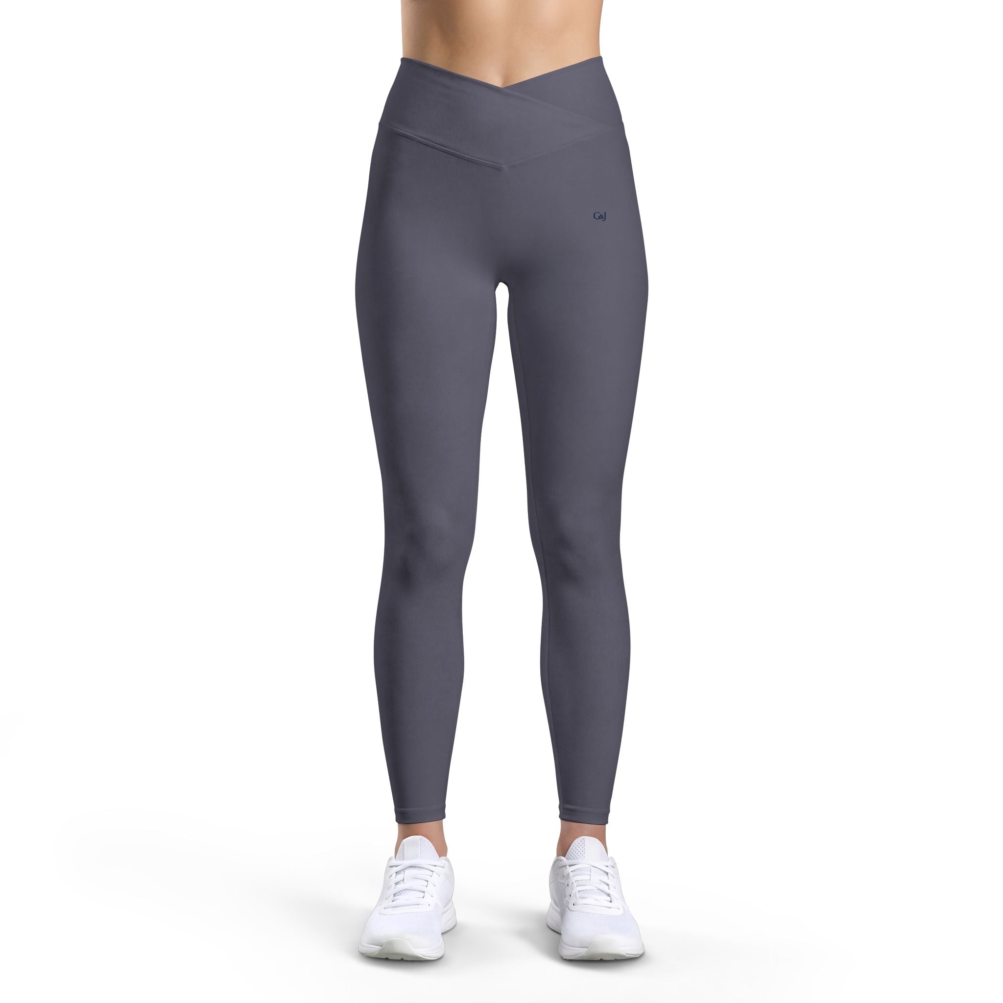 High-Waist V-Cut Performance Leggings - Fitness Core Luxe