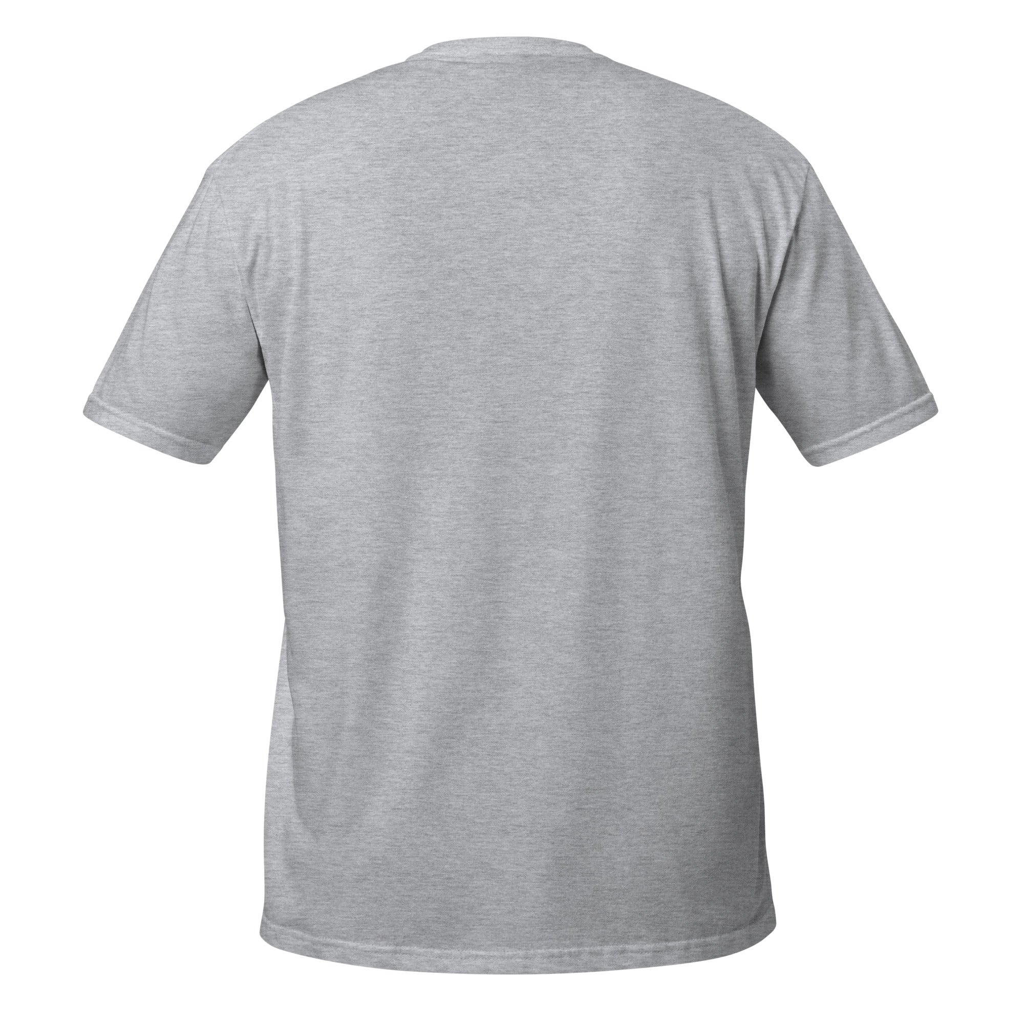G&J Store unisex basic softstyle t-shirt sport grey, back view